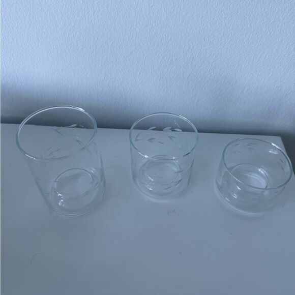 Clear Glass Candle Holders - Picture 4 of 5